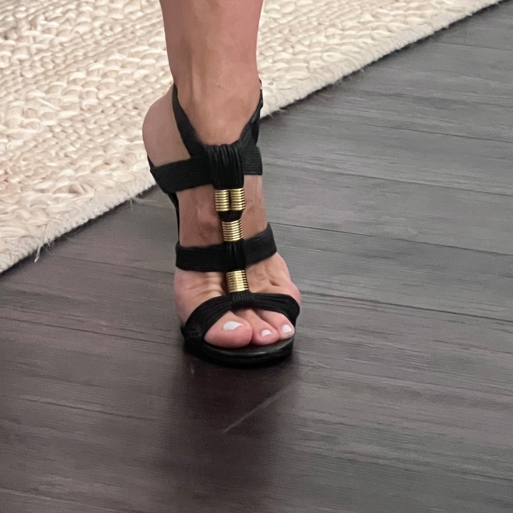 Sexy 5 inch Jimmy Choo sandals